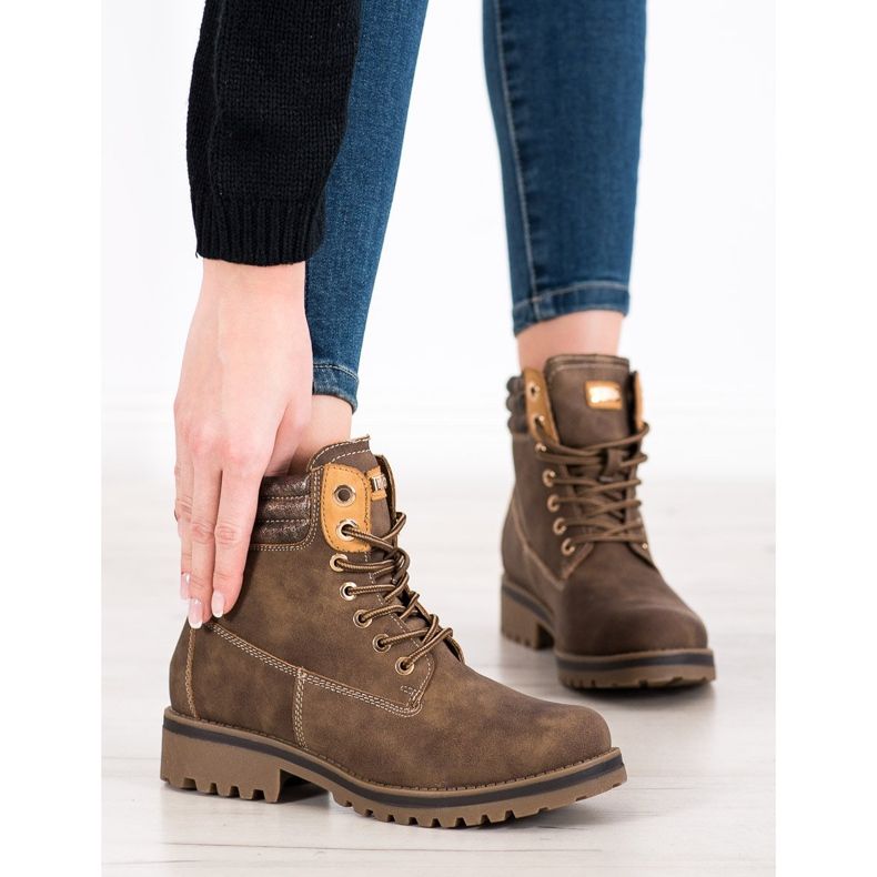 SDS Trappeurs élégants brun 2