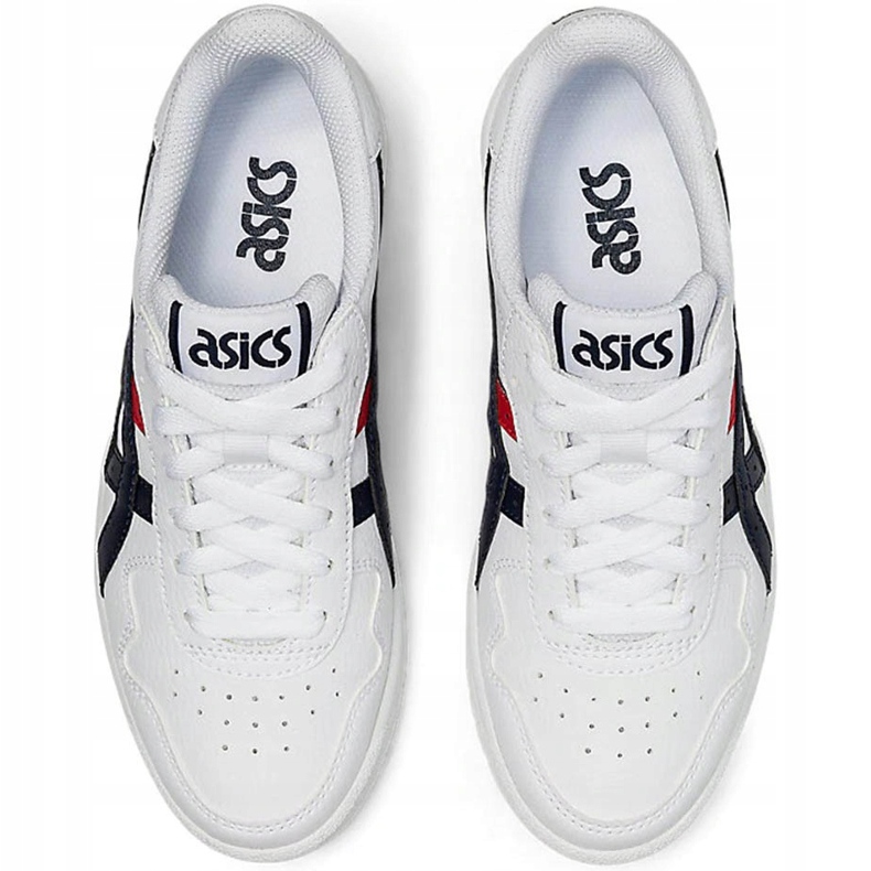 Asics Japan S Gs blanc 1194A076 103 chaussures pour enfants noir rouge 1