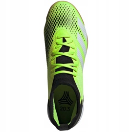 Chaussures de foot Adidas Predator 20.3 In M EH2918 multicolore vert 1