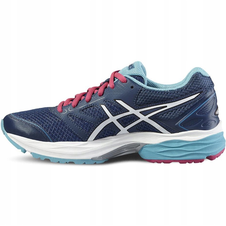 Chaussures de course pour femmes Asics Gel-Pulse 8 T6E6N-5801 bleu marine 1