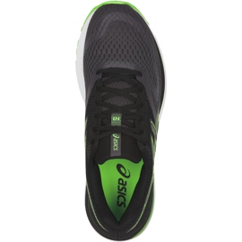 Asics Gel Pulse 10 1011A007-021 chaussures de course pour hommes le noir vert 1