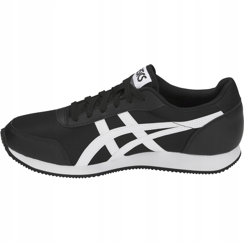 Asics Curreo Ii noir et blanc 1191A157 002 chaussures pour hommes 1