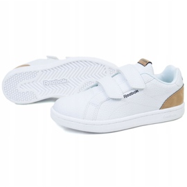 Reebok Royal Comp Cln 2V Jr DV4152 blanche rouge 1