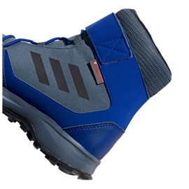 Chaussures Adidas Terrex Snow Cf Cp Cw Jr G26579 le noir bleu gris 2
