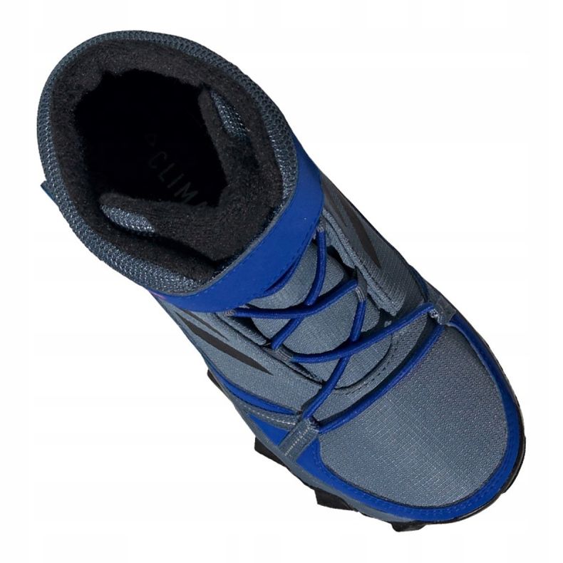 Chaussures Adidas Terrex Snow Cf Cp Cw Jr G26579 noir bleu gris 3