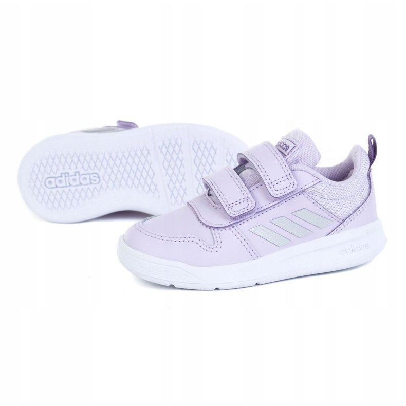 Chaussures Adidas Tensaur I Jr EG4106 le noir violet 1