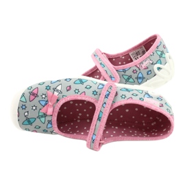 Chaussures pour enfants Befado 114Y409 bleu rose gris 7
