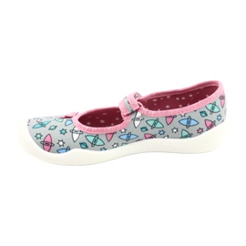 Chaussures pour enfants Befado 114Y409 bleu rose gris 2
