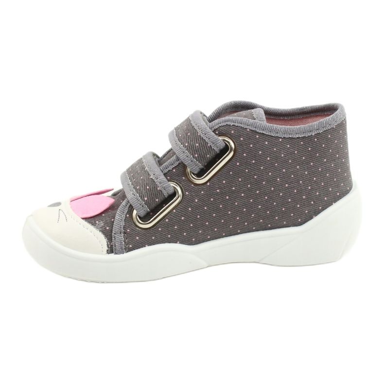 Chaussures enfant Befado 212P059 rose gris 2