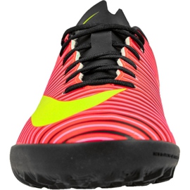 Chaussure de football Nike Mercurial Vapor Xi Tf Jr 831949-870 multicolore rouge 2