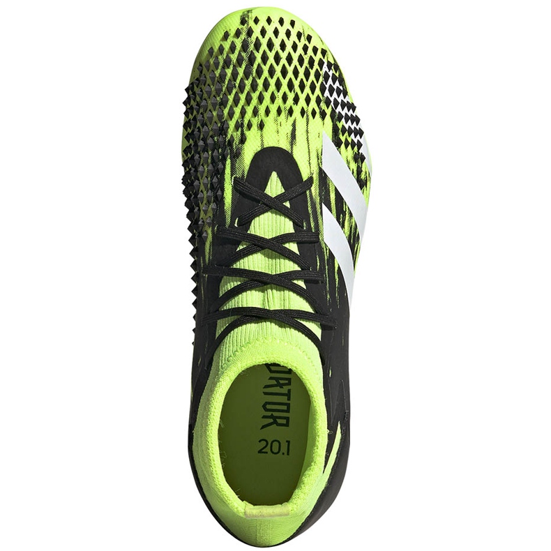 Adidas Predator Mutator 20.1 Fg Junior chaussures de football vert-noir EH3017 1