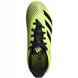 Chaussures de football Adidas Predator 20.4 FxG Junior vert-noir EH3037 1