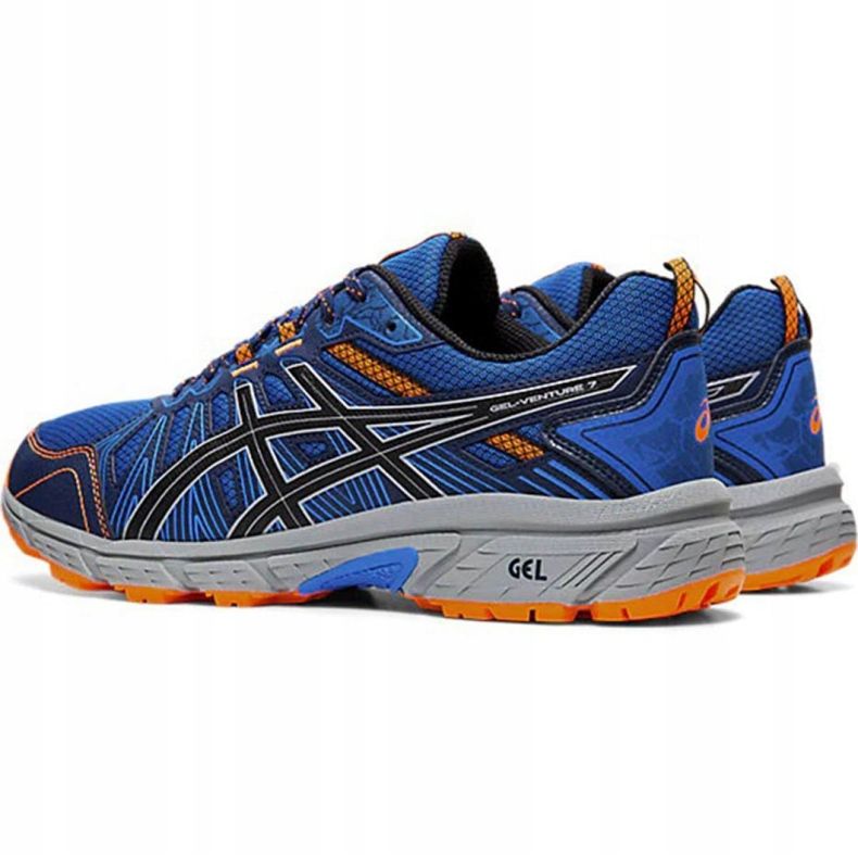 Asics Gel Venture 7 M 1011A560 400 chaussures de course bleu 1