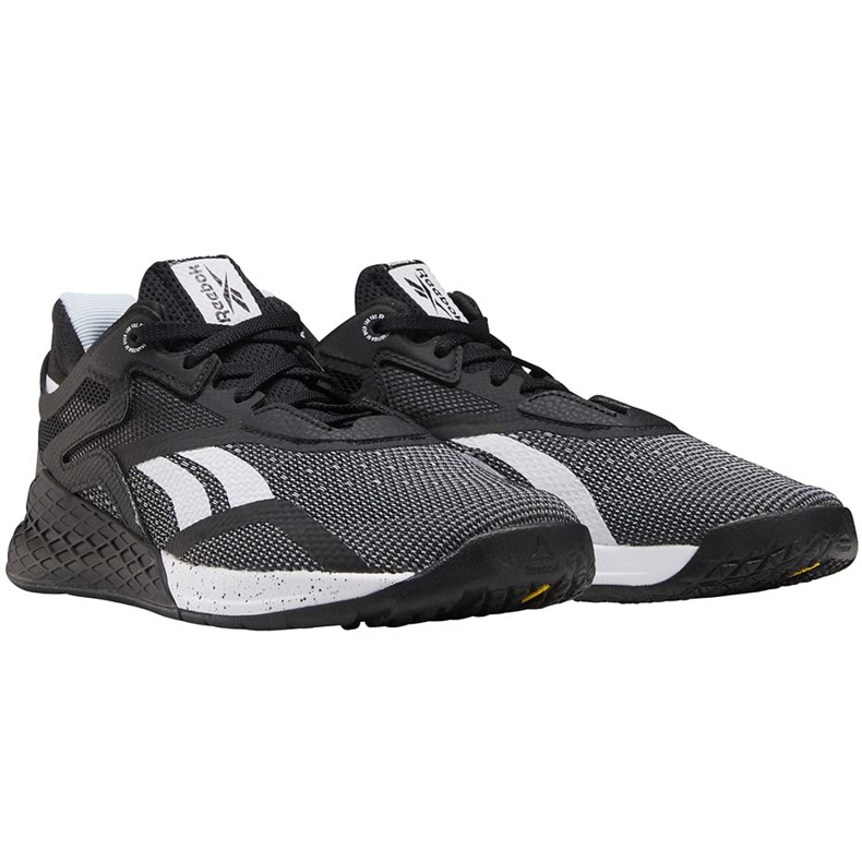 Chaussures femme Reebok Nano X noir EF7488 blanche le noir 1
