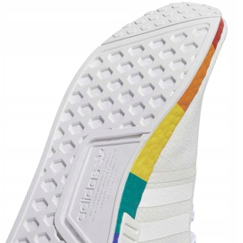 Adidas Nmd R1 Pride chaussures blanches FY9024 6
