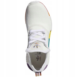 Adidas Nmd R1 Pride chaussures blanches FY9024 1