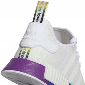 Adidas Nmd R1 Pride chaussures blanches FY9024 4