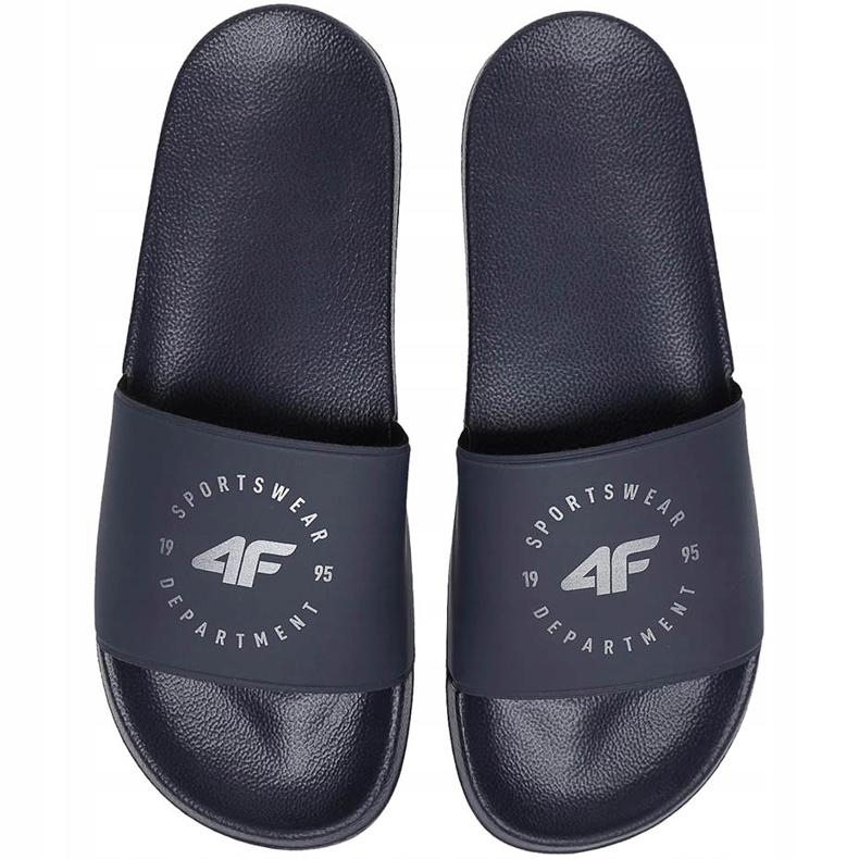 Chaussons homme 4F marine foncé NOSD4 KLM202 30S bleu marin 1