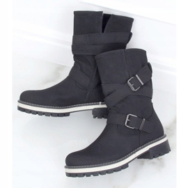 Bottes sur le protecteur noir 9671 Noir 1