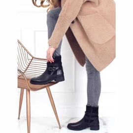 Bottes militaires noires pour femmes 267 Noir 2