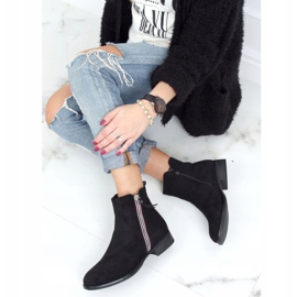 Noir Bottes noires pour femmes 168-287 Noir 2