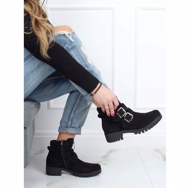 Black XJ-30 Bottes noires sur le protecteur 2