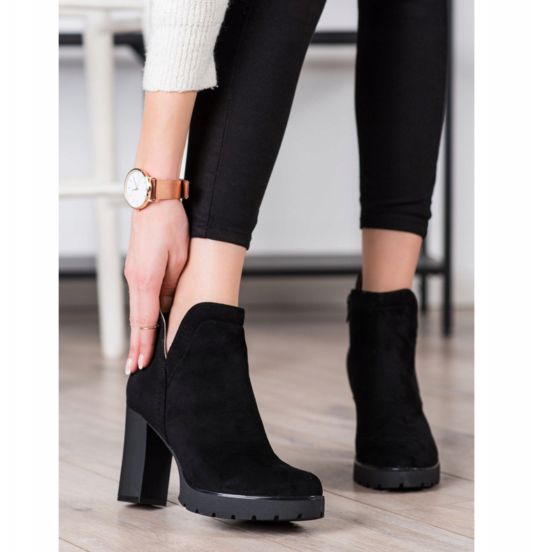 Bella Paris Bottes à talons hauts noir 2