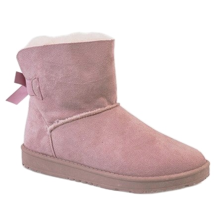 Bottes esquimaux roses chaudes B194-1 2 Bottes esquimaux roses chaudes B194-1 2