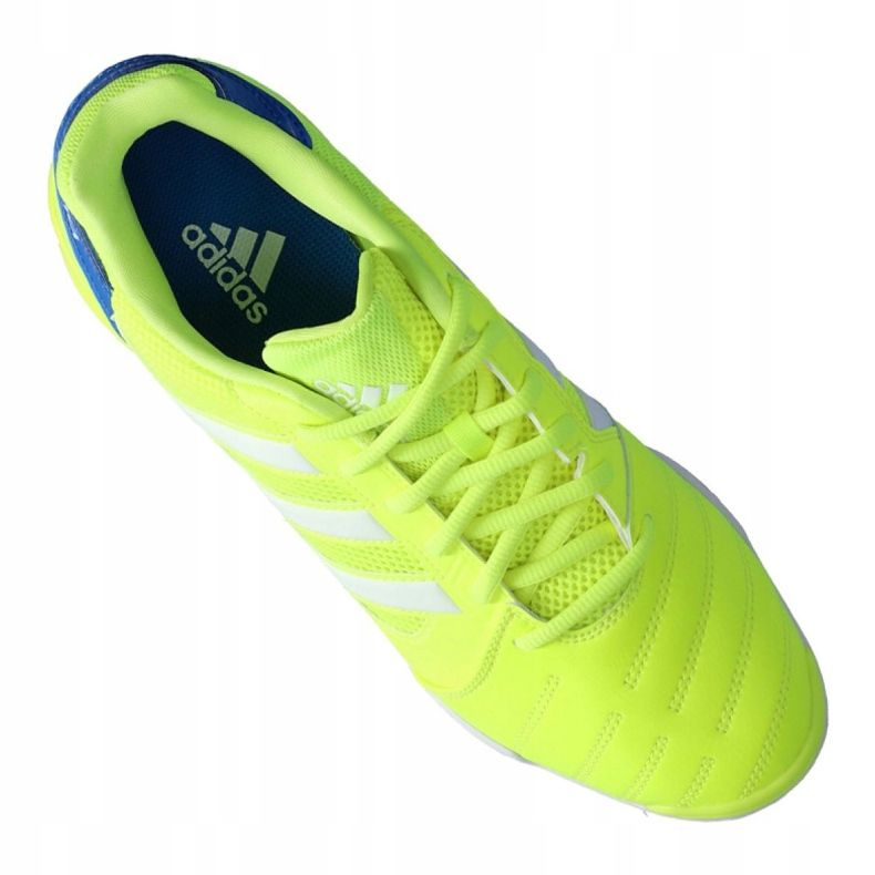 Adidas Top Sala M G55908 chaussures de football multicolore vert 2