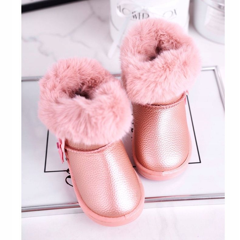 Apawwa Bottes de neige pour enfants Marella rose chaud avec fourrure 3 Apawwa Bottes de neige pour enfants Marella rose chaud avec fourrure 3