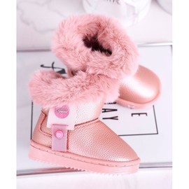 Apawwa Bottes de neige pour enfants Marella rose chaud avec fourrure 4 Apawwa Bottes de neige pour enfants Marella rose chaud avec fourrure 4