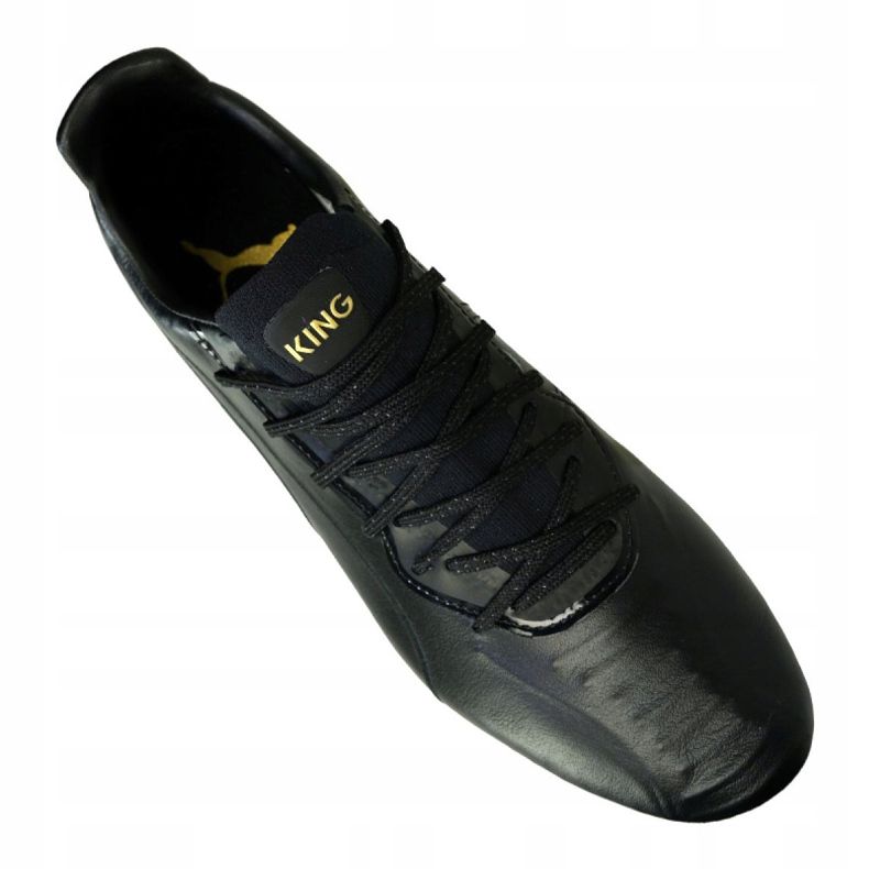 Chaussures de football Puma King Platinum Fg / Ag M 105606-05 noir noir 2