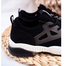 Chaussures de sport pour enfants noirs ff374147 Big Star le noir 4