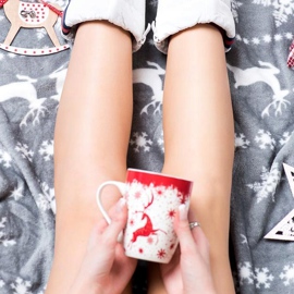 SHELOVET Bottes de neige blanches 1 SHELOVET Bottes de neige blanches 1