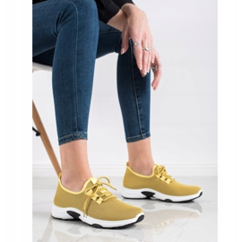 Kylie Chaussures de sport classiques jaune 3