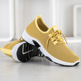 Kylie Chaussures de sport classiques jaune 2