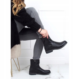 Bottes noires pour femmes noires 1268J24 Noir 2