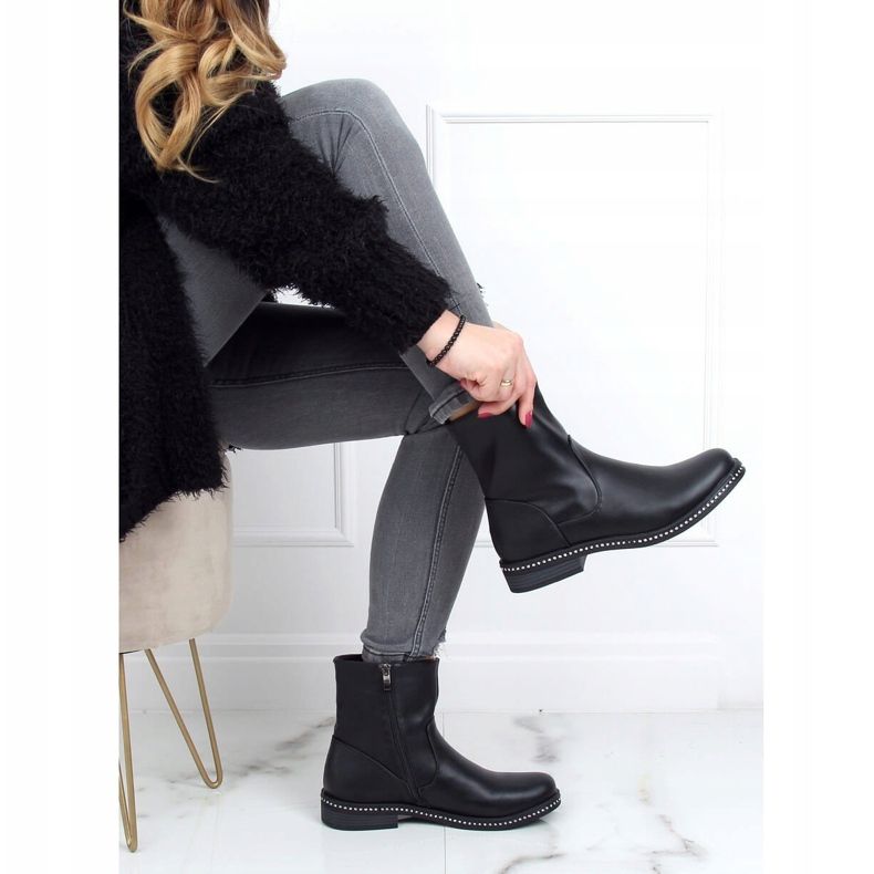 Bottes noires pour femmes noires 1268J24 Noir le noir 2 Bottes noires pour femmes noires 1268J24 Noir le noir 2