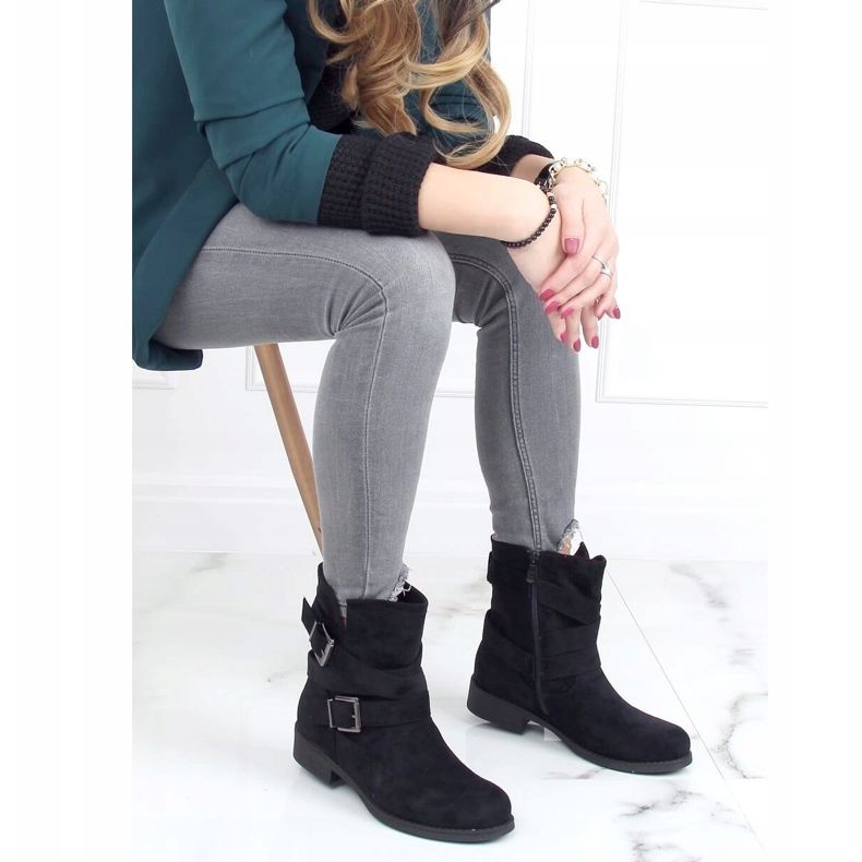 Bottes noires pour femmes noires 8037-PA Noir le noir 1 Bottes noires pour femmes noires 8037-PA Noir le noir 1