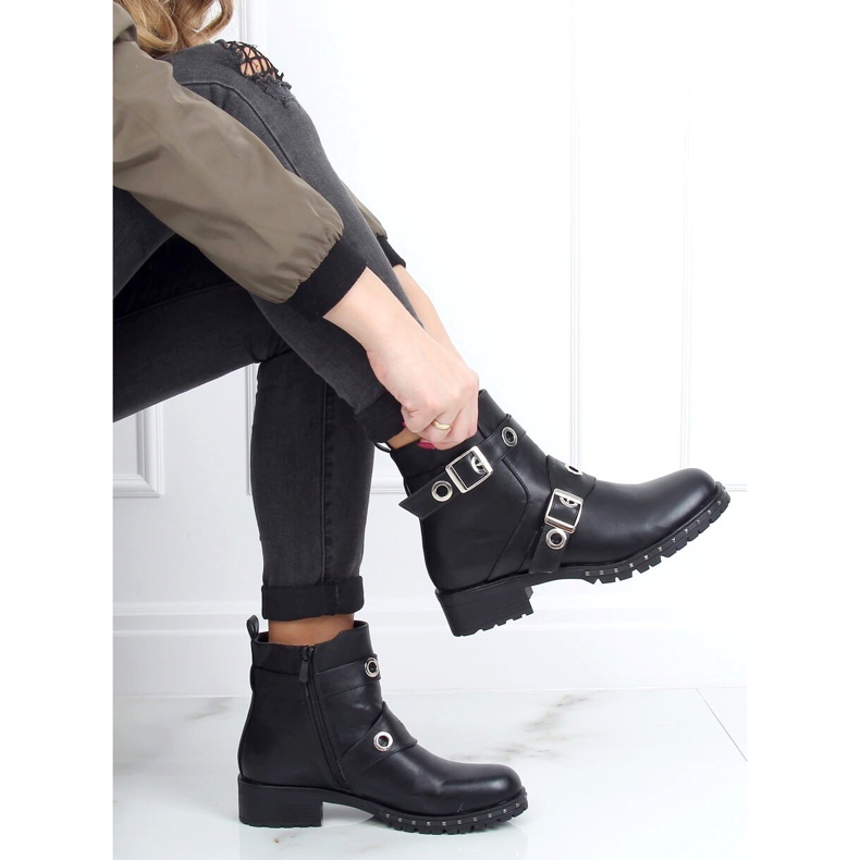 Bottes militaires noires X581 Noir le noir 2