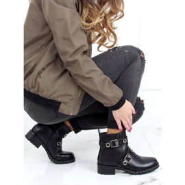 Bottes militaires noires X581 Noir 1