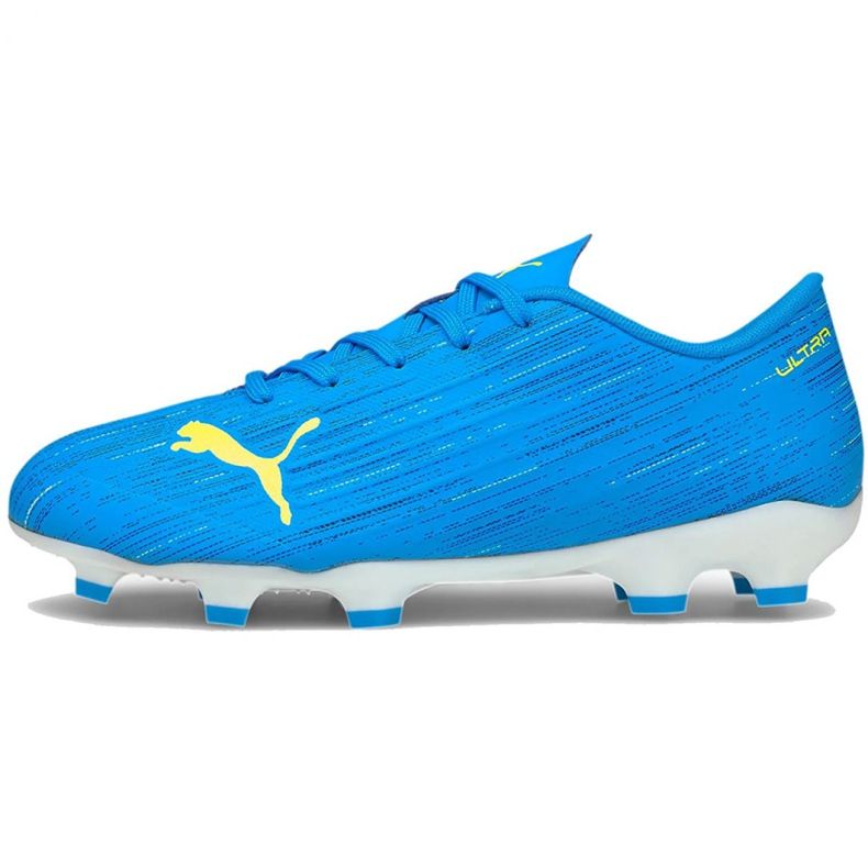 Chaussures de foot Puma Ultra 4.2 Fg Ag Jr 106364 01 bleu bleu 1