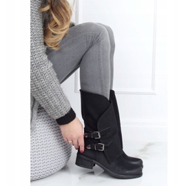 Bottes militaires noires ST-33P Noir 1