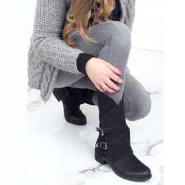 Bottes militaires noires ST-33P Noir 2