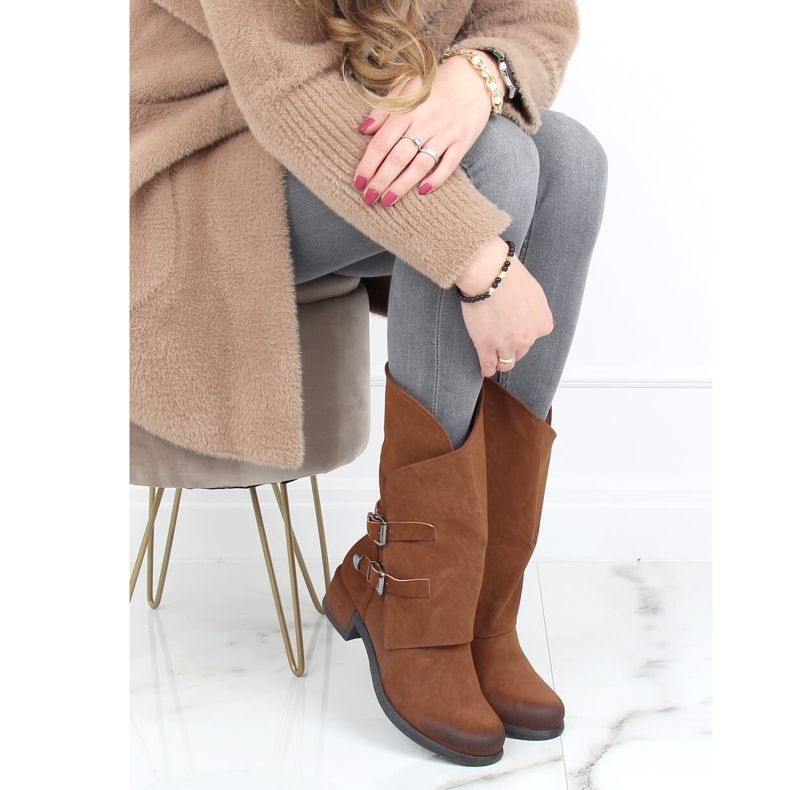 Camel ST-33P Bottes militaires Camel brun 1