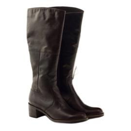 Boots femme marron Anabelle 503 brun 4