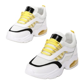 Vices Etaux 8546-233-blanc / jaune blanche multicolore 1