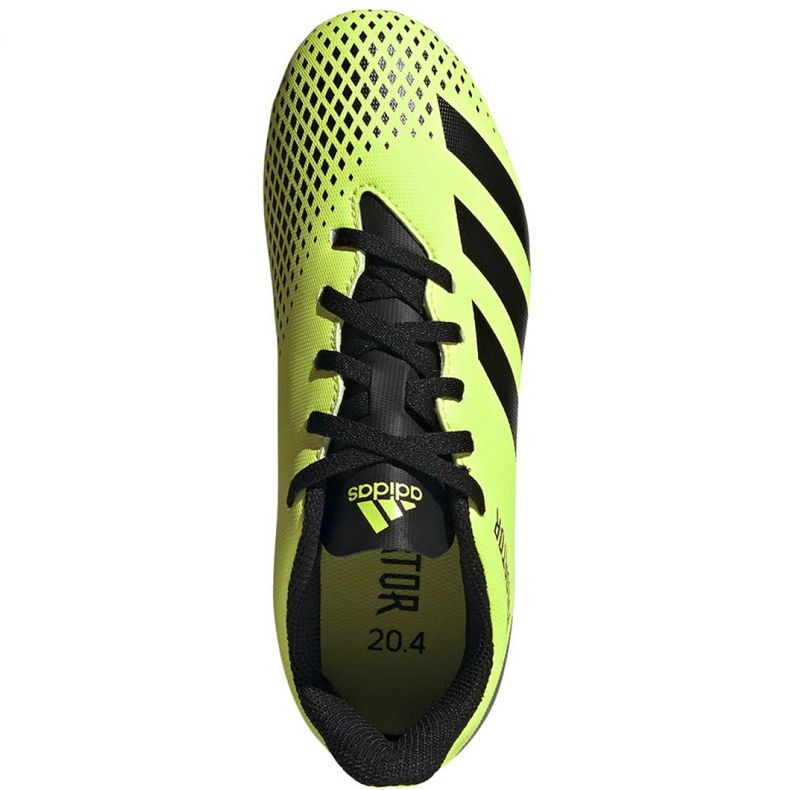 Chaussures de foot Adidas Predator 20.4 FxG Jr EH3037 vert vert 1