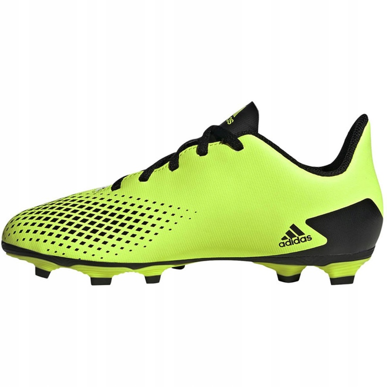 Chaussures de foot Adidas Predator 20.4 FxG Jr EH3037 vert vert 2