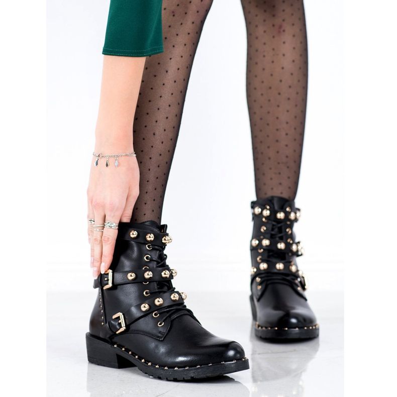 Bella Paris Ouvriers avec ornements dorés le noir 1